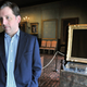 Photo: AP Images. Anthony Amore and the empty frames.